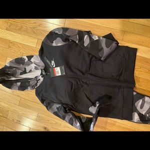 Nike zip up sweatshirt and pants